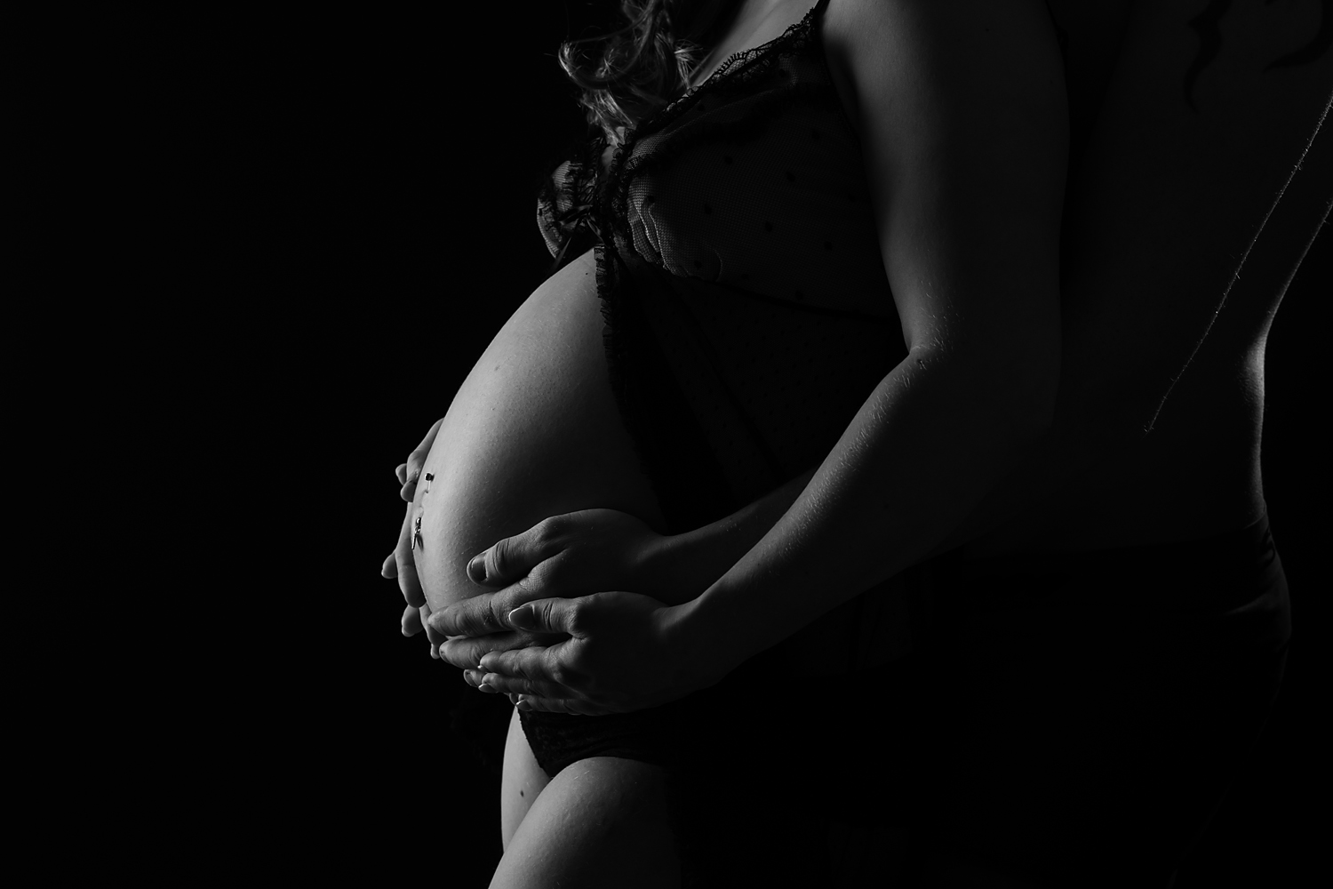 photo de grossesse en studio